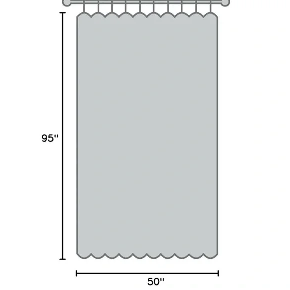 Ombré Full Blackout Curtain Panels 95” Cream White to Indigo Blue New in Package - Picture 2 of 11